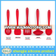 2016 FDA and LFGB silicone Kitchen Utensils Set for cooking