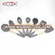 Factory price wooden handle silicone kitchen utensils