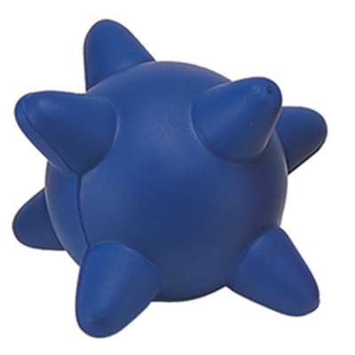 virus shape PU stress ball